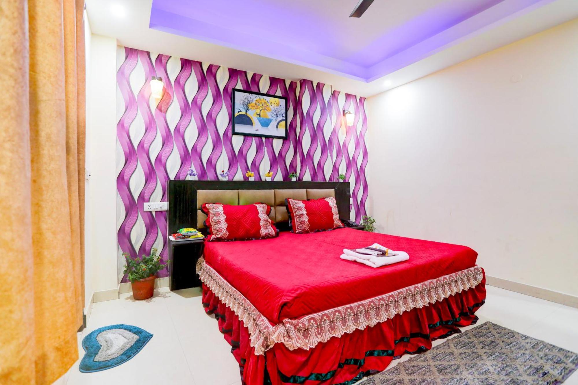 Global Stay Near Delhi Airport Nova Deli Exterior foto